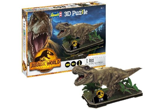 REVELL 3D puzzle, Jurassic World Dominion, T-Rex