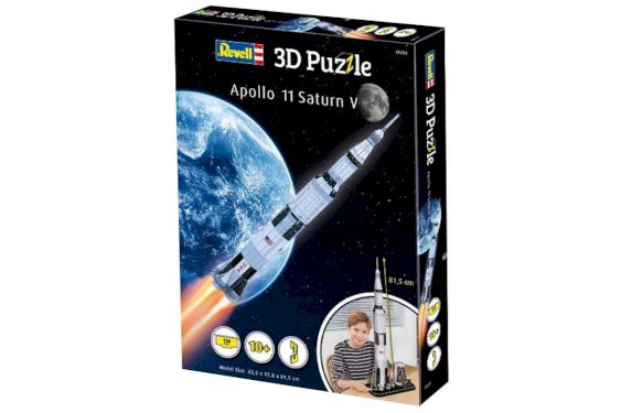 REVELL 3D Puzzle, Apollo 11 Saturn V 