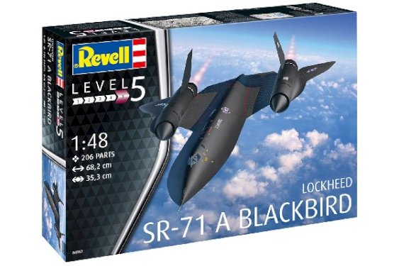 REVELL Lockheed SR-71 Blackbird 1:48