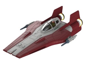 REVELL 1:44 Resistance A-wing Fighter, red