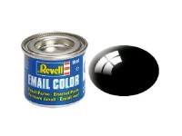 REVELL Enamel 14 ml. black, gloss