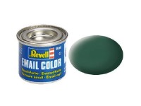 REVELL Enamel 14 ml. dark green, mat