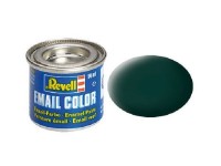 REVELL Enamel 14 ml. black-green mat