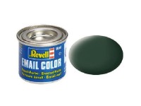 REVELL Enamel 14 ml. dark green mat RAF