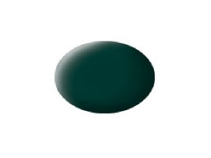 REVELL Matt Black-Green Aqua Color Acrylic - 18ml