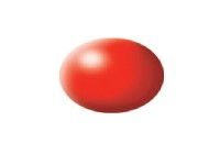 REVELL Silk Lum. Red (RAL 3026) Aqua Color Acrylic 18ml