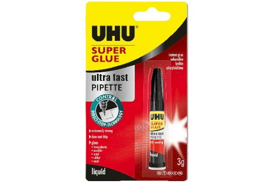 UHU Uhu super glue 3 gr pipette tyndfl.
