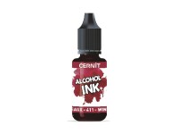 Cernit alcohol ink 20ml wine red