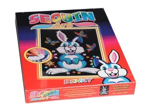 Sequin Art Binky the Bunny 25x34cm