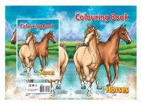 Malebog A4 Horses 16 sider