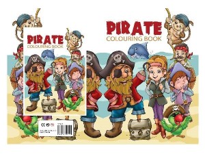 Malebog A4 Pirate 1 16 sider