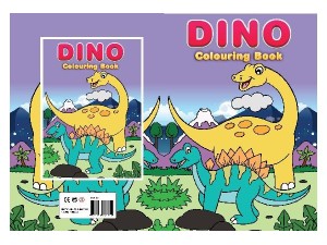 Malebog A4 Junior Dinosaur 16 sider