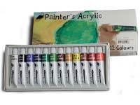 Painters acrylfarver 12ml 12stk ass.