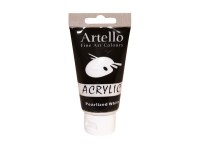 Artello acrylic 75ml Pearlized White