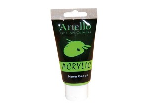 Artello acrylic 75ml Neon Green