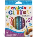 CARIOCA Glitter markers 6stk. 