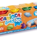 CARIOCA Baby modellervoks 8x75gr. ass. farver