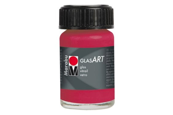 Marabu GlasArt 15ml carmin rød