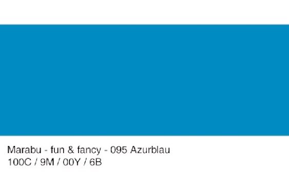 Marabu Fun & Fancy 80ml (095) azurblå