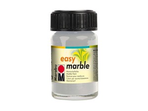 Marabu Easy marble 15ml sølv