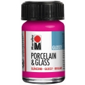 Marabu Porcelain & Glass glossy 15ml, raspberry 131