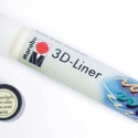 Marabu 3D liner pastel gul 25ml