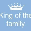 Marabu Stencil King of Family 15x10cm