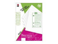 Marabu GREEN papir hvid 20ark, 250g FSC genbrug 