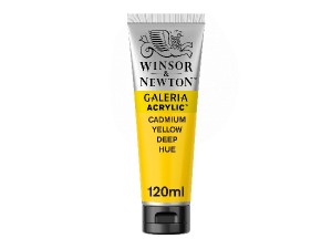 Winsor Newton Galeria Acrylic 120Ml Cadmium Yellow Deep Hue 115