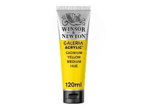 Winsor Newton Galeria Acrylic 120Ml Cadmium Yellow Med Hue 120
