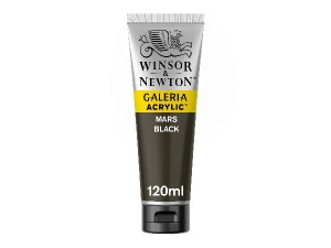 Winsor Newton Galeria Acrylic 120Ml Mars Black 386
