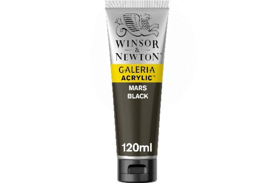 Winsor Newton Galeria Acrylic 120Ml Mars Black 386