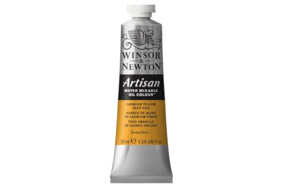 Winsor Newton Artisan water mix oil 37ml cad yellow deep hue 115