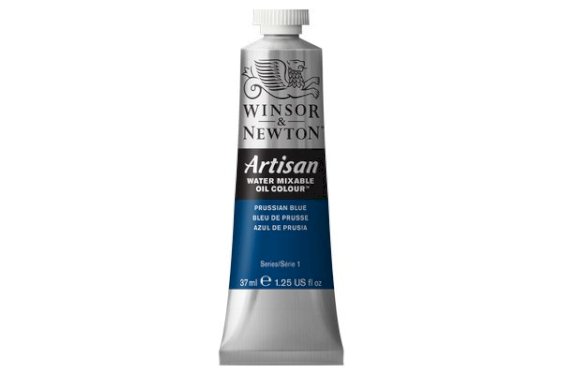 Winsor Newton Artisan water mix oil 37ml prussian blue 538