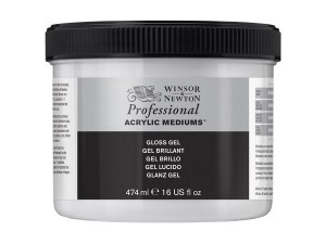 Winsor Newton Acrylic gloss gel 474ml