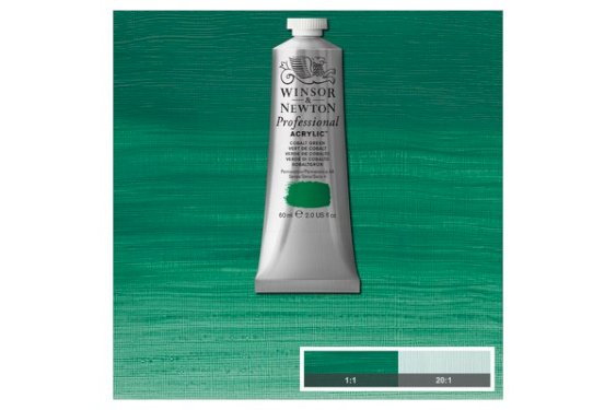 Winsor Newton Proff. acrylic 60ml cobalt green 184