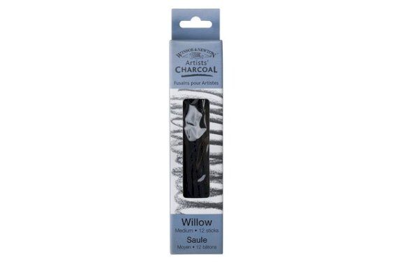 Winsor Newton Willow charcoal med 12p 