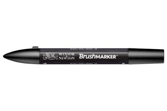 Winsor Newton Brush Marker Black  Xb