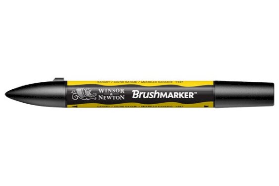 Winsor Newton Brush Marker Canary Y367