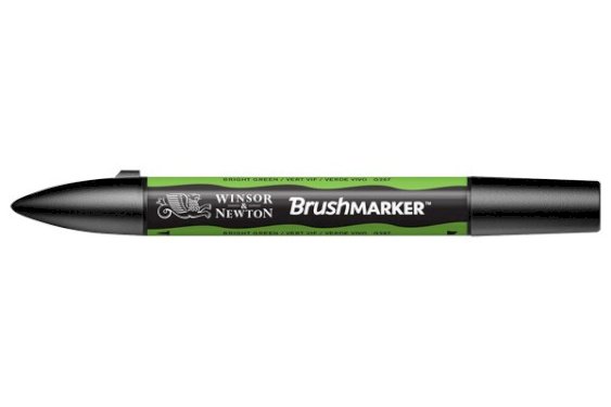 Winsor Newton Brush Marker Bright Green  G267
