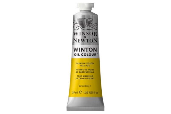 Winsor Newton Winton oil 37ml cadmium yellow pale hue 119