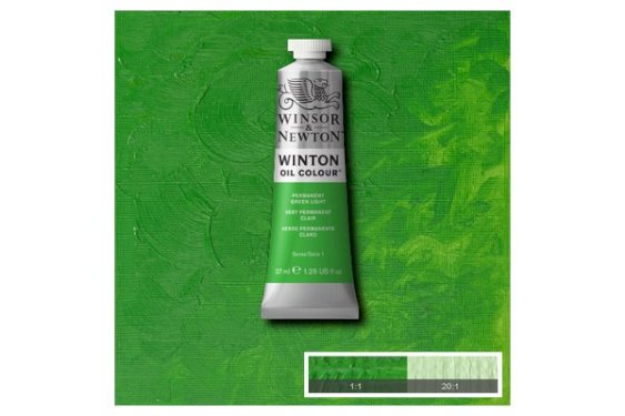 Winsor Newton Winton oil 37ml permanent green light 483