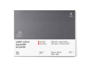 Winsor Newton Watercolour pad prof. hot press 300g 31x41cm 20p