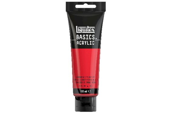 LIQUITEX Basics 118Ml Cadmium Red Medium Hue 151
