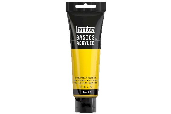 LIQUITEX Basics 118Ml Cadmium Yellow Medium Hue 830