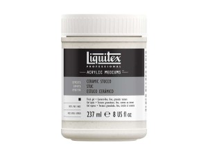 LIQUITEX Acrylic medium ceramic stucco 237ml
