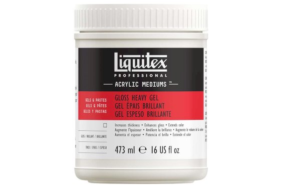 LIQUITEX Acrylic medium gloss heavy gel 473ml
