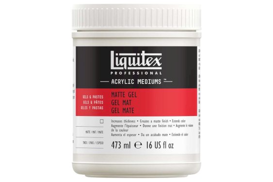 LIQUITEX Acrylic medium matte gel 473ml