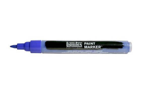 LIQUITEX Paint Marker Fin Cobalt Blue Hue 381 