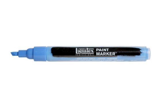 LIQUITEX Paint Marker Fin Fluorescent Blue 984 
